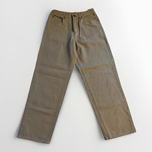 Patagonia Womens 8 Duck Canvas Work Pants Khaki Straight Leg Utility